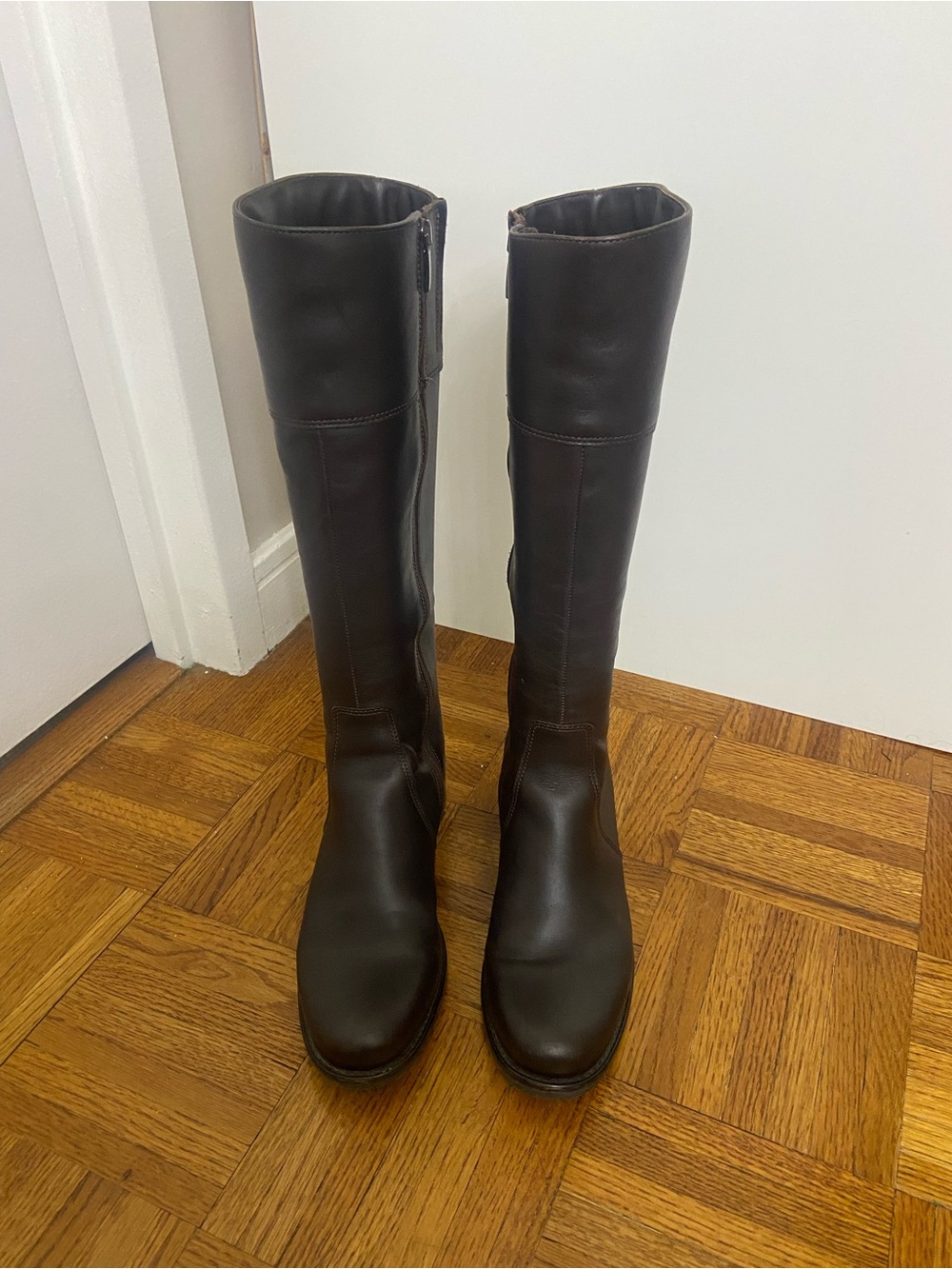 La Canadienne Brown leather waterproof boots 7